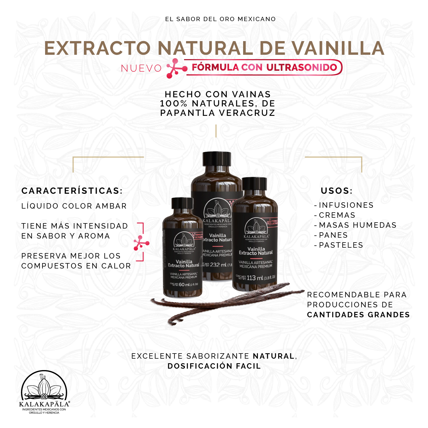 Extracto Natural de Vainilla 2x con Ultrasonido miniatura 2